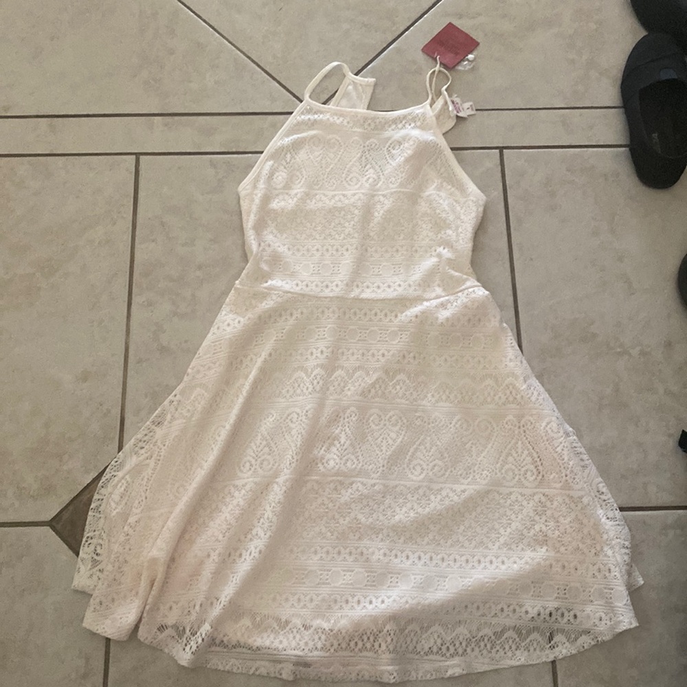 NWT never been worn stunning Mossimo cream-colored knit dress